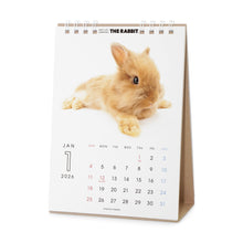 画像をギャラリービューアに読み込む, THE RABBIT 2026年カレンダー 卓上サイズ
