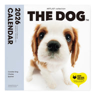 THE DOG 2026年カレンダー 大判サイズ（キャバリア・キング・チャールズ・スパニエル）