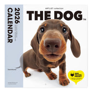 THE DOG 2026年カレンダー 大判サイズ（ダックスフンド）