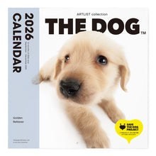 画像をギャラリービューアに読み込む, THE DOG 2026年カレンダー 大判サイズ（ゴールデン・レトリーバー）
