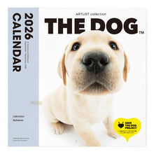 画像をギャラリービューアに読み込む, THE DOG 2026年カレンダー 大判サイズ（ラブラドール・レトリーバー）
