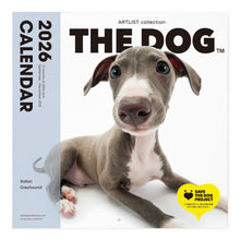 画像をギャラリービューアに読み込む, THE DOG 2026年カレンダー 大判サイズ（イタリアン・グレイハウンド）
