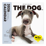 THE DOG 2026年カレンダー 大判サイズ（イタリアン・グレイハウンド）