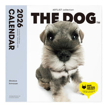 画像をギャラリービューアに読み込む, THE DOG 2026年カレンダー 大判サイズ（ミニチュア・シュナウザー）
