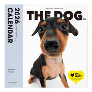 THE DOG 2026年カレンダー 大判サイズ（ミニチュア・ピンシャー）
