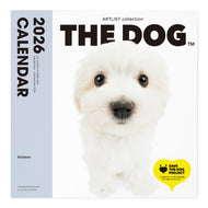 THE DOG 2026年カレンダー 大判サイズ（マルチーズ）
