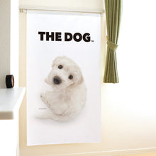 画像をギャラリービューアに読み込む, のれん THE DOG ビション・フリーゼ（150cm丈）
