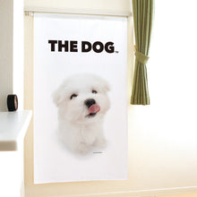 画像をギャラリービューアに読み込む, のれん THE DOG マルチーズ（150cm丈）

