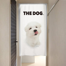 画像をギャラリービューアに読み込む, のれん THE DOG マルチーズ（150cm丈）
