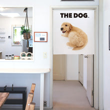 画像をギャラリービューアに読み込む, のれん THE DOG ゴールデン・レトリーバー（90cm丈）
