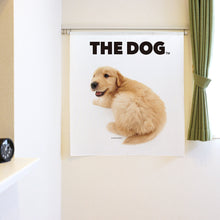 画像をギャラリービューアに読み込む, のれん THE DOG ゴールデン・レトリーバー（90cm丈）
