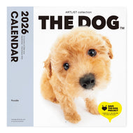 THE DOG 2026年カレンダー 大判サイズ（プードル）