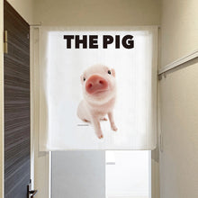 将图像阅读到画廊视图中， Noren THE PIG小猪（粉色2条90cm长）
