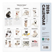 画像をギャラリービューアに読み込む, THE DOG 2026年カレンダー 大判サイズ（シベリアン・ハスキー）
