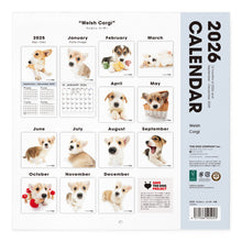 画像をギャラリービューアに読み込む, THE DOG 2026年カレンダー 大判サイズ（ウェルシュ・コーギー）
