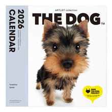 画像をギャラリービューアに読み込む, THE DOG 2026年カレンダー 大判サイズ（ヨークシャー・テリア）
