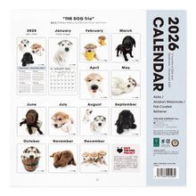 将图像阅读到画廊视图中， THE DOG 2026年カレンダー 大判サイズ トリオ（秋田/アラスカン・マラミュート/フラットコーテッド・レトリーバー）
