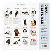 画像をギャラリービューアに読み込む, THE DOG 2026年カレンダー 大判サイズ トリオ（ダルメシアン/ドーベルマン/イングリッシュ・スプリンガー・スパニエル）
