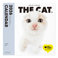 THE CAT 2026年カレンダー 大判サイズ （スコティッシュ・フォールド）