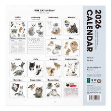 画像をギャラリービューアに読み込む, THE CAT 2026年カレンダー 大判サイズ （オールスター）

