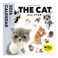 THE CAT 2026年カレンダー 大判サイズ （オールスター）