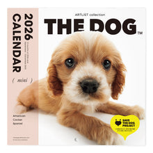 画像をギャラリービューアに読み込む, THE DOG 2026年カレンダー ミニサイズ（アメリカン・コッカー・スパニエル）
