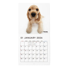 画像をギャラリービューアに読み込む, THE DOG 2026年カレンダー ミニサイズ（アメリカン・コッカー・スパニエル）
