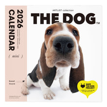 将图像阅读到画廊视图中， THE DOG 2026年カレンダー ミニサイズ（バセット・ハウンド）
