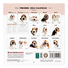 画像をギャラリービューアに読み込む, THE DOG 2026年カレンダー ミニサイズ（ビーグル）
