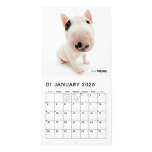 将图像阅读到画廊视图中， THE DOG 2026年カレンダー ミニサイズ（ブル・テリア）
