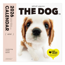 画像をギャラリービューアに読み込む, THE DOG 2026年カレンダー ミニサイズ（キャバリア・キング・チャールズ・スパニエル）
