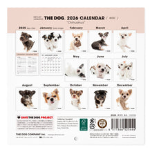 画像をギャラリービューアに読み込む, THE DOG 2026年カレンダー ミニサイズ（チワワ）

