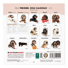 画像をギャラリービューアに読み込む, THE DOG 2026年カレンダー ミニサイズ（ダックスフンド）
