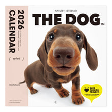 画像をギャラリービューアに読み込む, THE DOG 2026年カレンダー ミニサイズ（ダックスフンド）
