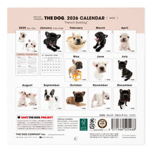 画像をギャラリービューアに読み込む, THE DOG 2026年カレンダー ミニサイズ（フレンチ・ブルドッグ）
