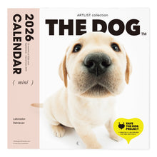 画像をギャラリービューアに読み込む, THE DOG 2026年カレンダー ミニサイズ（ラブラドール・レトリーバー）
