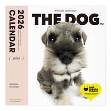 画像をギャラリービューアに読み込む, THE DOG 2026年カレンダー ミニサイズ（ミニチュア・シュナウザー）
