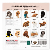 画像をギャラリービューアに読み込む, THE DOG 2026年カレンダー ミニサイズ（プードル）
