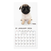 画像をギャラリービューアに読み込む, THE DOG 2026年カレンダー ミニサイズ（パグ）
