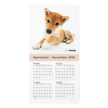 画像をギャラリービューアに読み込む, THE DOG 2026年カレンダー ミニサイズ（柴）
