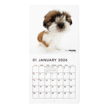 画像をギャラリービューアに読み込む, THE DOG 2026年カレンダー ミニサイズ（シー・ズー）

