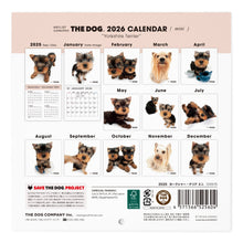 画像をギャラリービューアに読み込む, THE DOG 2026年カレンダー ミニサイズ（ヨークシャー・テリア）
