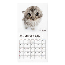 画像をギャラリービューアに読み込む, THE CAT 2026年カレンダー ミニサイズ（スコティッシュ・フォールド）
