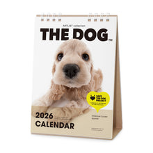 画像をギャラリービューアに読み込む, THE DOG 2026年カレンダー 卓上サイズ（アメリカン・コッカー・スパニエル）
