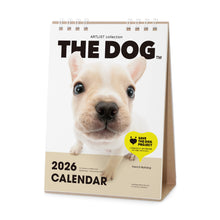 將圖像閱讀到畫廊視圖中， THE DOG 2026年カレンダー 卓上サイズ（フレンチ・ブルドッグ）
