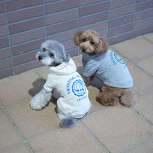 画像をギャラリービューアに読み込む, 【犬用】UNIVERSAL OVERALL DOG HOODIE  (オートミール)
