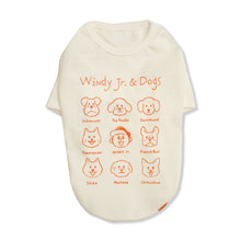 画像をギャラリービューアに読み込む, 【犬用】UNIVERSAL OVERALL DOG Tシャツ（ホワイト）
