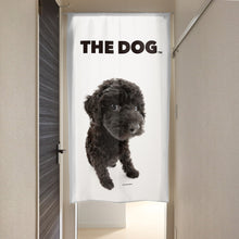 画像をギャラリービューアに読み込む, のれん THE DOG プードル（ブラック 150cm丈）
