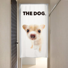 画像をギャラリービューアに読み込む, のれん THE DOG チワワ（クリーム＆ホワイト 150cm丈）
