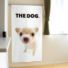 画像をギャラリービューアに読み込む, のれん THE DOG チワワ（クリーム＆ホワイト 150cm丈）
